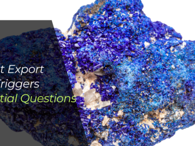 The featured image for the article is a white backgroundwith a picture of cobalt as the background for the text's title.
