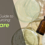 The image has some skincare products and a text and shows the title of the article, "SMART SOURCING FOR SMES"