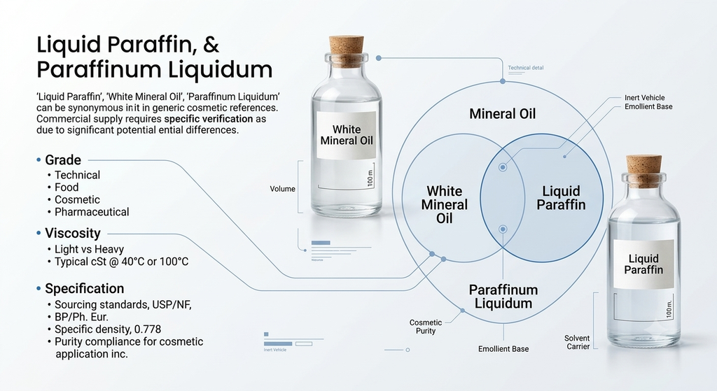 liquid paraffin vs mineral oil